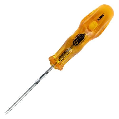 Bộ tua vít TORX Power Grip VESSEL 5400TX (T15H x 80) 122860 Bộ tua vít TORX Power Grip VESSEL 5400TX (T15H x 80) 122860