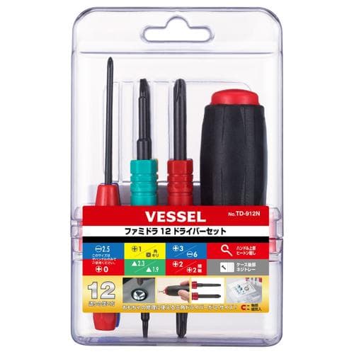 Bộ tua vít VESSEL “FAMIDORA 12” No.TD-912N 251810 Bộ tua vít VESSEL “FAMIDORA 12” No.TD-912N 251810
