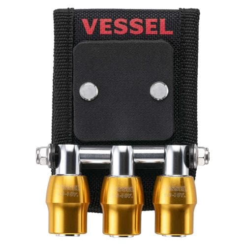 Giá đỡ ba ngăn có nam châm VESSEL Quick Catcher QB-10MB3Y (Màu vàng) 468007 Giá đỡ ba ngăn có nam châm VESSEL Quick Catcher QB-10MB3Y (Màu vàng) 468007