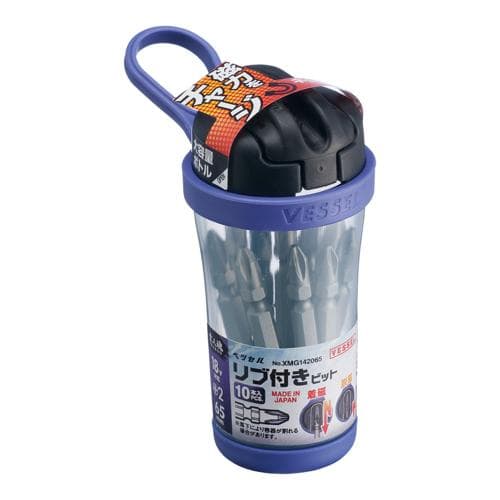 Bộ 10 mũi khoan VESSEL Bit Mag Bottle có vòng cao su mã số No.XMG142065 (Ph No. 2) 415291 Bộ 10 mũi khoan VESSEL Bit Mag Bottle có vòng cao su mã số No.XMG142065 (Ph No. 2) 415291