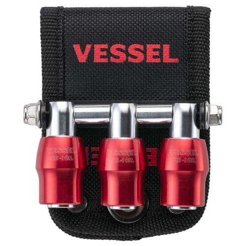 Giá đỡ ba ngăn VESSEL Quick Catcher QB-10B3R (Màu đỏ) 468001 Giá đỡ ba ngăn VESSEL Quick Catcher QB-10B3R (Màu đỏ) 468001