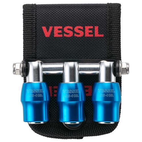 Giá đỡ ba ngăn VESSEL Quick Catcher QB-10B3B (Màu xanh) 468002 Giá đỡ ba ngăn VESSEL Quick Catcher QB-10B3B (Màu xanh) 468002